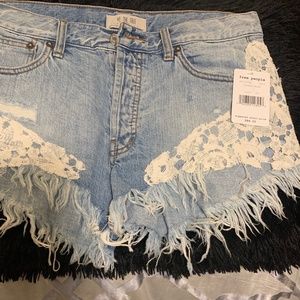 Free People shorts NWT
